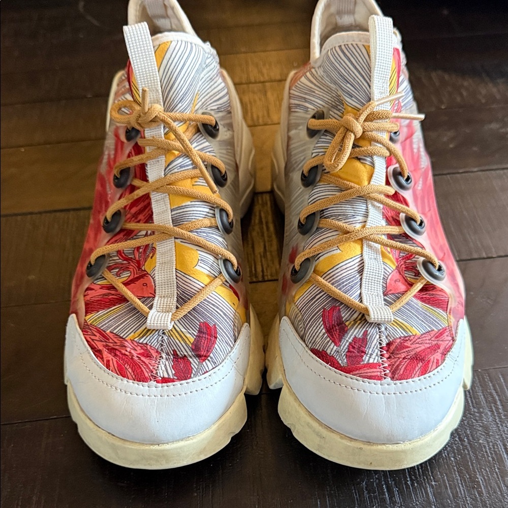 Dior Red and White Floral Sneakers special edition for 🧧 Chinese new year!